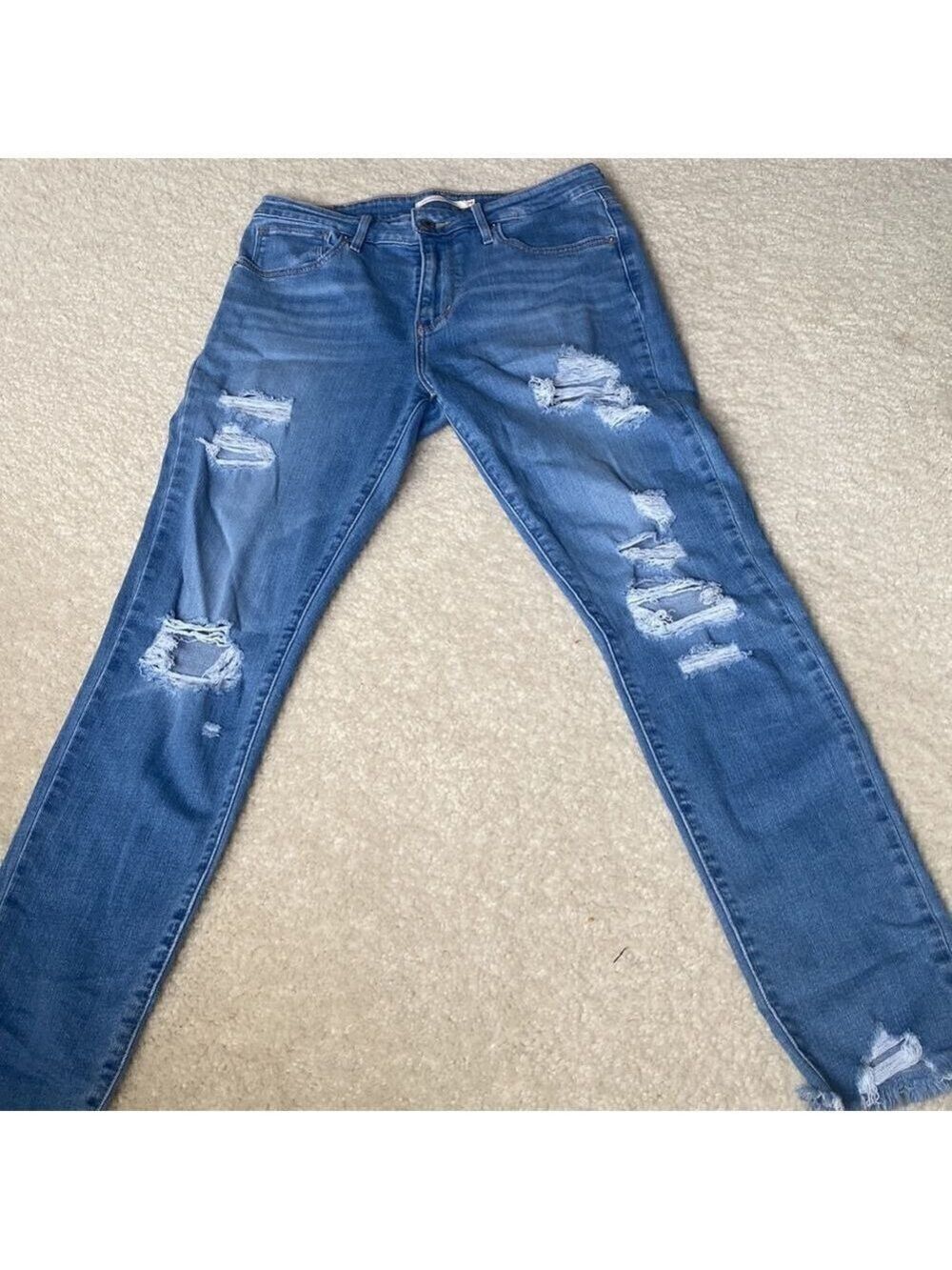 Levi's Skinny Jeans Distressed High Rise - Picture 4 of 7